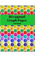 Hexagonal Graph Paper Notebook with 1/2 Inch Hexagons: 120 Pages - 8.5 X 11 - Organic Chemistry Notebook, Scientific Journal, Doodle Sketchbook for School, Work, Home and Office