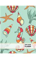 2019-2020 Planner Weekly and Monthly 8.5 X 11: (Academic Year)