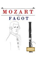 Mozart Para Fagot: 10 Piezas F