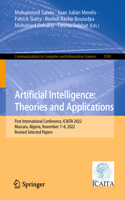 Artificial Intelligence: Theories and Applications