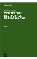Wörterbuch Deutsch als Fremdsprache