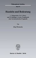 Handeln Und Bedeutung