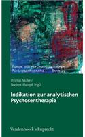 Indikation Zur Analytischen Psychosentherapie