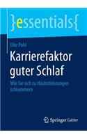 Karrierefaktor guter Schlaf