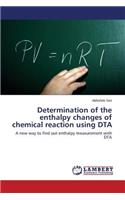 Determination of the enthalpy changes of chemical reaction using DTA