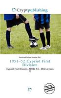 1951-52 Cypriot First Division: (English)