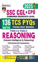 SSC CGL & CPO Tier 1 & Tier 2 Reasoning TCS PYQs 136 Sets (English Medium) (5232)