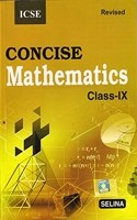 Selina Icse Concise Mathematics for Class 9