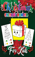 Christmas Color By Number For Kids: 50 Color by number activity for Kids - Ages 4-8, Boys and Girls, Fun Early Learning. (Christmas Gift)