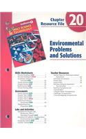 Indiana Holt Science & Technology Chapter 20 Resource File: Environmental Problems and Solutions