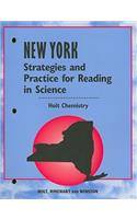 New York Holt Chemistry Strategies and Practice for Reading in Science