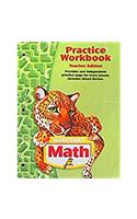 Harcourt School Publishers Math: Practice Workbook Gr5