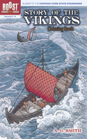 Story of the Vikings Coloring Book, Grades 3-5