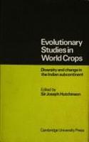 Evolutionary Studies in World Crops