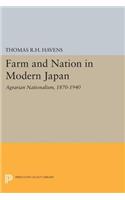 Farm and Nation in Modern Japan