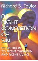 A Right Conception of Sin