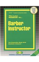 Barber Instructor: Passbooks Study Guide