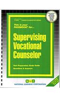 Supervising Vocational Counselor