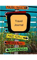 Travel Journal 8.5 x 11 in 200 Sheets