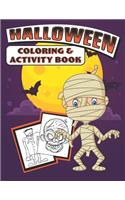 Halloween Coloring & Activity Book