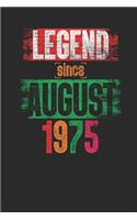 Legend Since August 1975