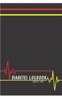 Diabetes Logbook - Daily Log - 120 Pages 6x9