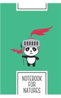 Notebook for Natures