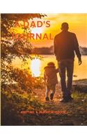 A DAD'S JOURNAL Keepsake & Memory Notebook