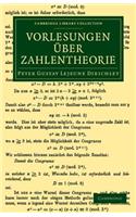 Vorlesungen Uber Zahlentheorie