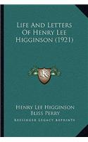 Life and Letters of Henry Lee Higginson (1921)