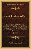 Great Britain's Part