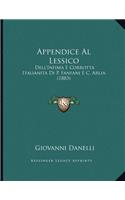 Appendice Al Lessico