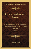 Literary Landmarks Of Boston