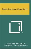 Speed Reading Made Easy