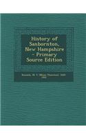 History of Sanbornton, New Hampshire