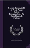 D. Junii Juvenalis Et A. Persii Flacci Satiræ. Interpretatione Ac Notis Illustr. L. Prateus