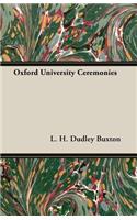 Oxford University Ceremonies