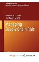 Managing Supply Chain Risk