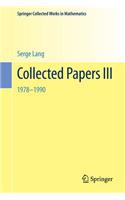 Collected Papers III