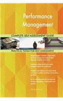 Performance Management Complete Self-Assessment Guide