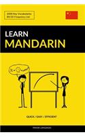 Learn Mandarin - Quick / Easy / Efficient