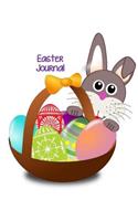 Easter Journal 7x10 Notebook with Lined Pages: Fun Easter Gifts for Children: Perfect Easter Basket Stuffer(1 Easter Journals)