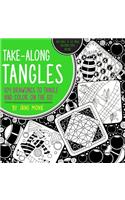 Take-Along Tangles: 104 Drawings to Tangle and Color on the Go