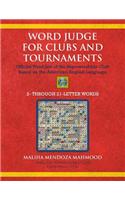 Word Judge for Clubs and Tournaments