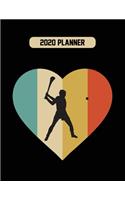 2020 Planner: Hurling Weekly Planner Includes Daily Planner & Monthly Overview - Personal Organizer With 2020 Calendar - 8.5x11 Inch White Paper