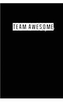 Team Awesome. - NoteBook