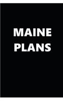 2020 Weekly Planner Maine Plans 134 Pages