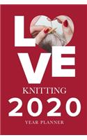 Love Knitting - 2020 Year Planner