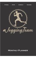 #Jogging Team Monthly Planner