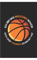 Ich bin das Mädchen wovor dich dein Basketaballtrainer gewarnt hat Kalender 2020